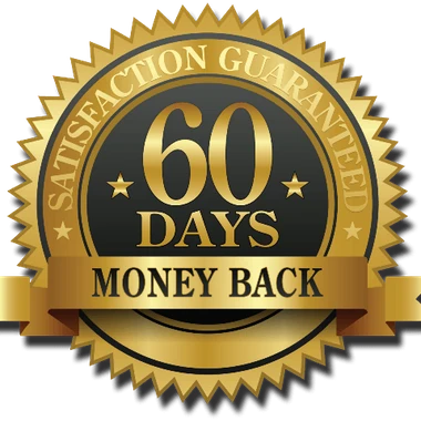 60 Day 100% Money-Back Guarantee